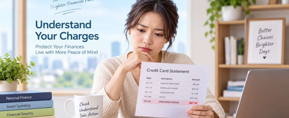 How to Handle a Credit Card Charge You Don’t Recognize