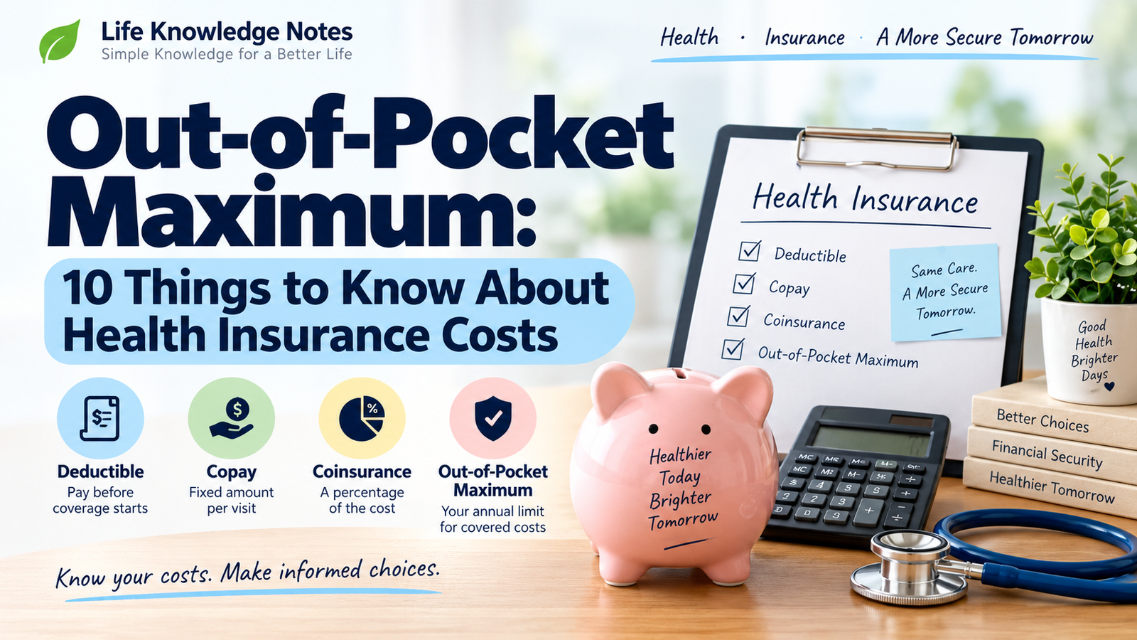 Out-of-Pocket Maximum: 10 Things to Know About Health Insurance Costs