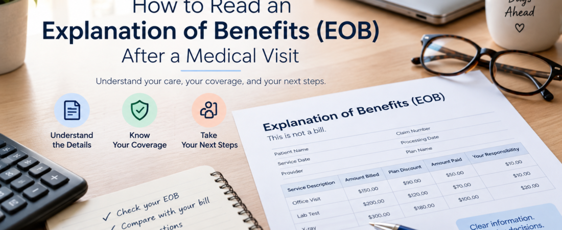 How to Read an Explanation of Benefits (EOB) After a Medical Visit
